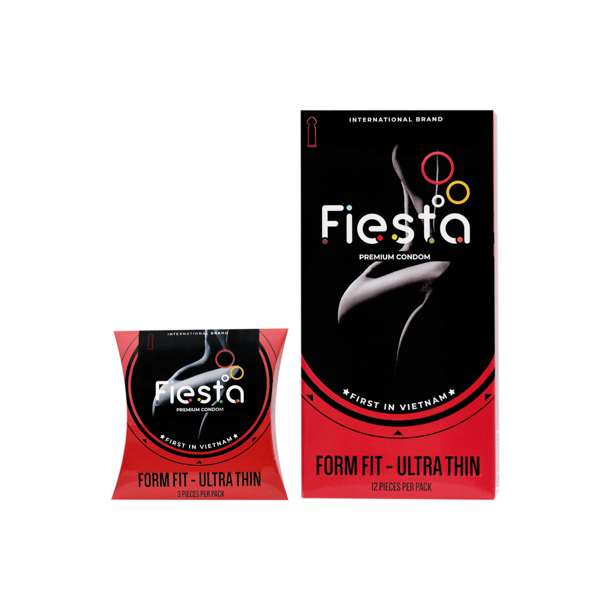 Fiesta Form Fit ស្រោមអនាម័យស្តើងបំផុត។