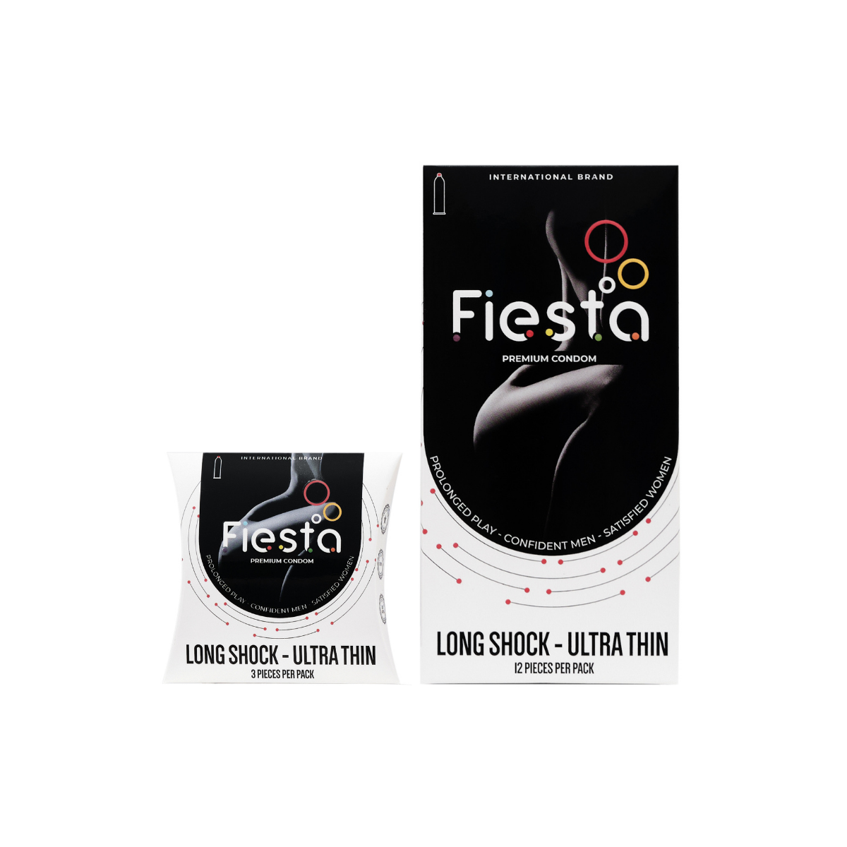 ស្រោមអនាម័យ Fiesta Long Shock ស្តើងបំផុត។